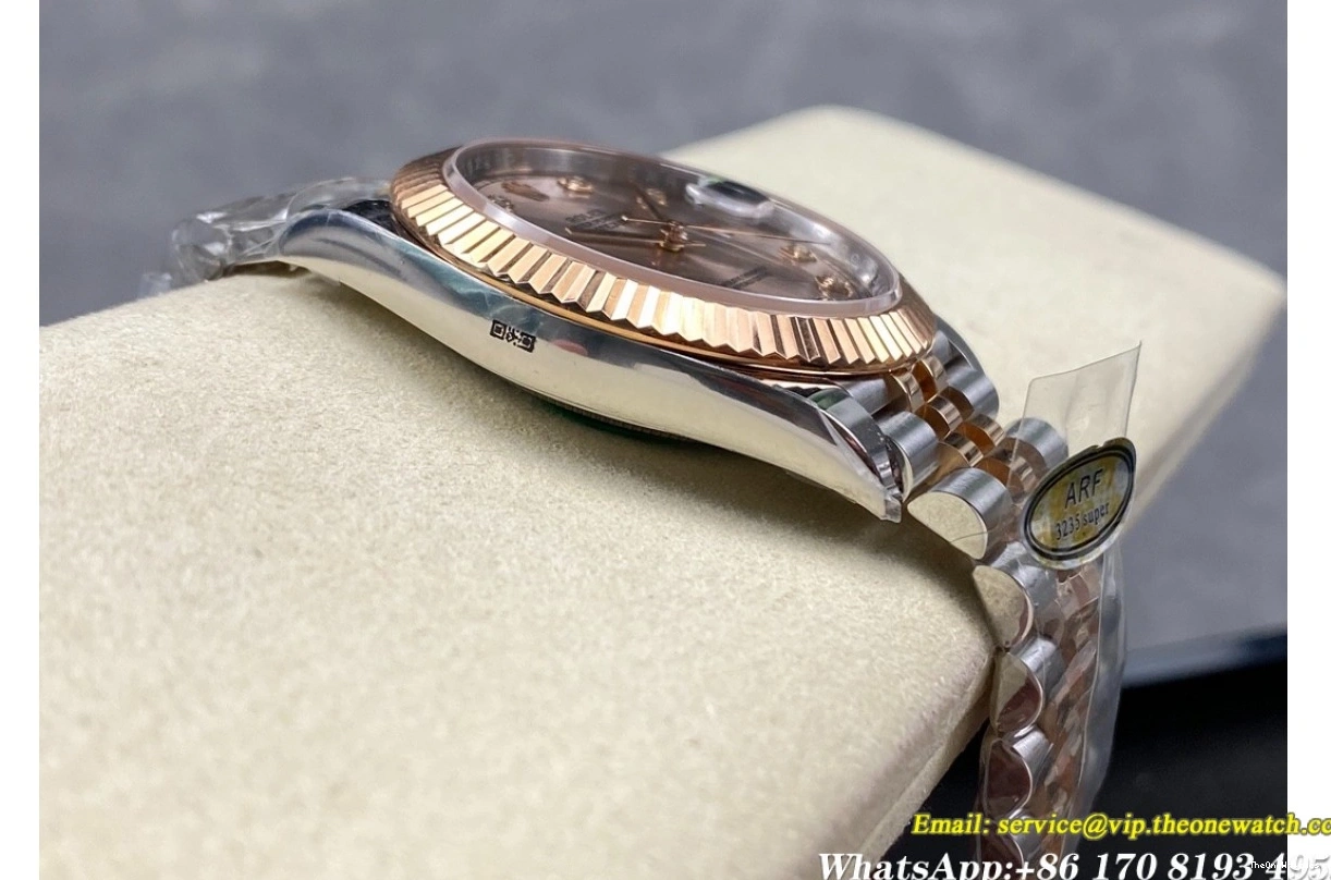 RG Datejust SS ARF 126331 SH3235(Tungsten Heavy 41mm Jub Version) Champagne Dia 0312